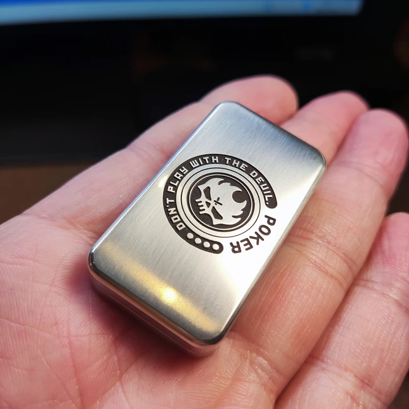 

New Demon Skeleton Metal Magnetic Slider Adult EDC Autism Sensory Toys ADHD Hand Spinner Anxiety Stress Relief Fidget Toys Gift