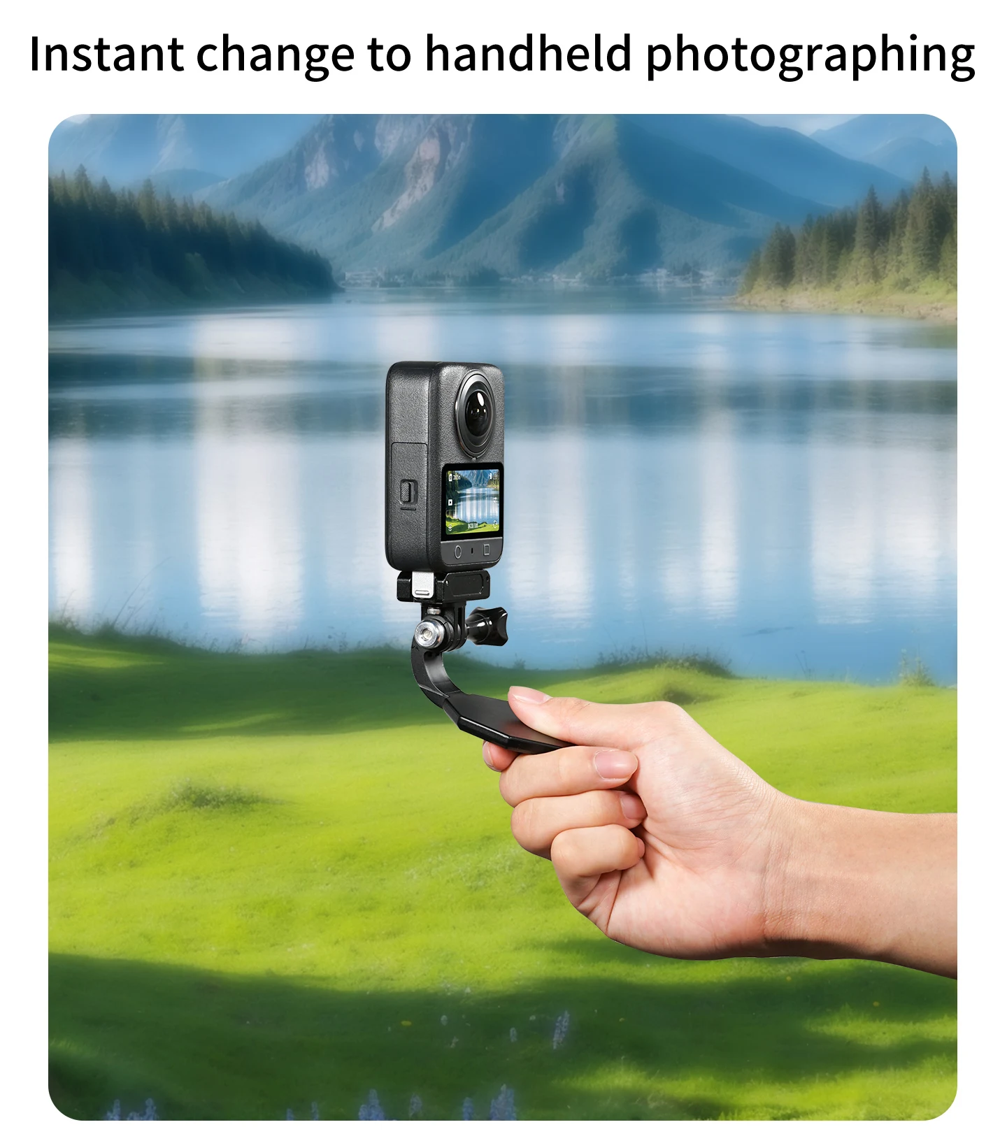 Action Kamera Neck Mount Quick Release Brust Halterung für GoPro Hero Insta360 DJI OSMO Action Neck Mount Zubehör – Detail 14