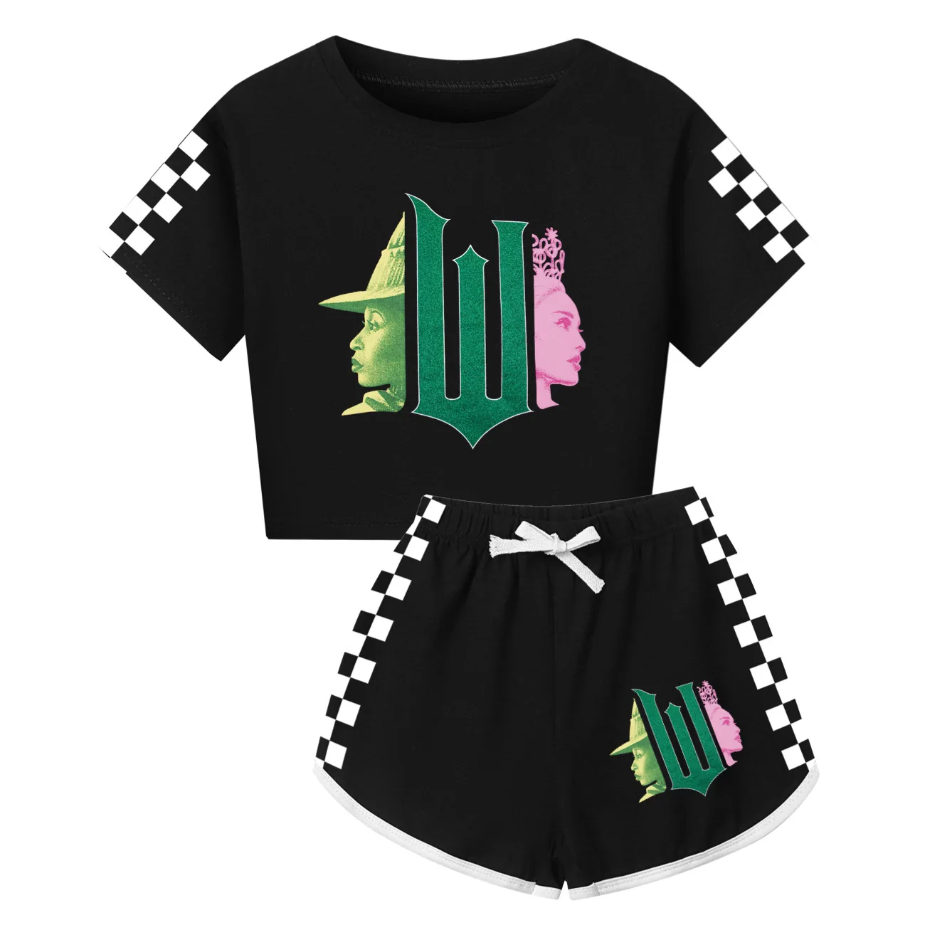 Kids Cartoon T-Shirt & Shorts Set 5