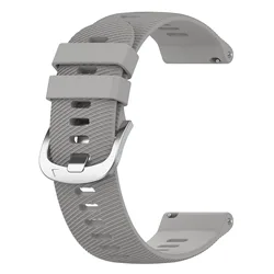 Premium Replacement Strap - Sleek Band Bracelet - 20MM (Grey)