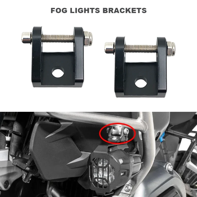 

Fog Lights Brackets LED Lights Bracket Auxiliary Lights For BMW R1250GS R1200GS R 1200 GS LC ADV R 1250 GS Adventure 2014-2023