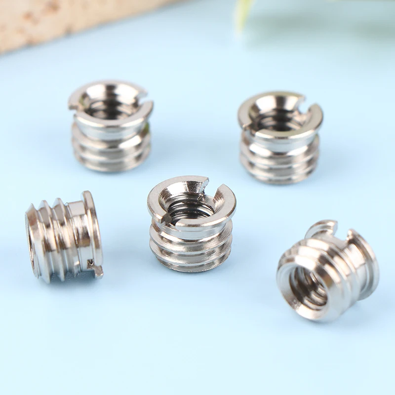 Camera screw nut 1/4 to 3/8 inch convert screws standard adapter quick release tripod mount adapter 5Pcs