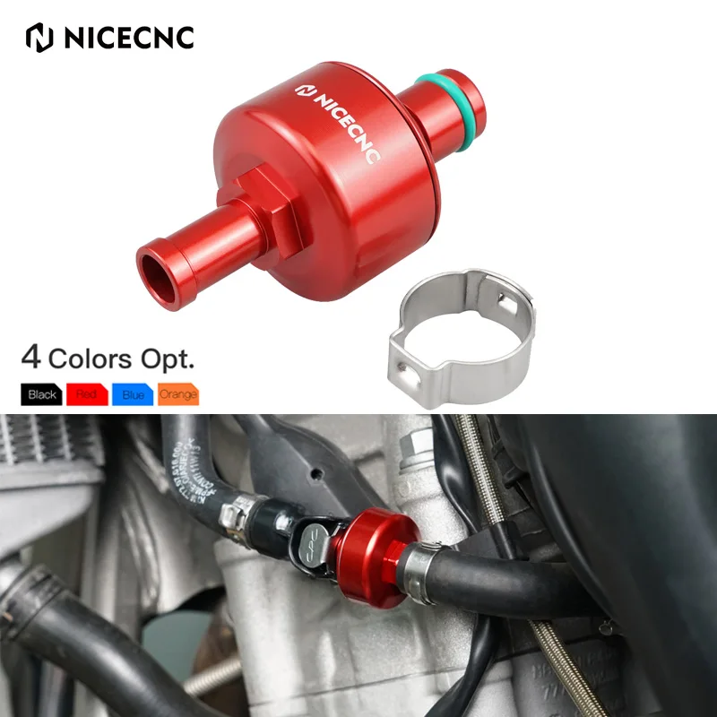 

For BETA RR 350 390 400 430 450 480 498 Racing 2016-2023 GasGas EC 250 300 EX MC 250F 450F NiceCNC Quick Disconnect Fuel Filter