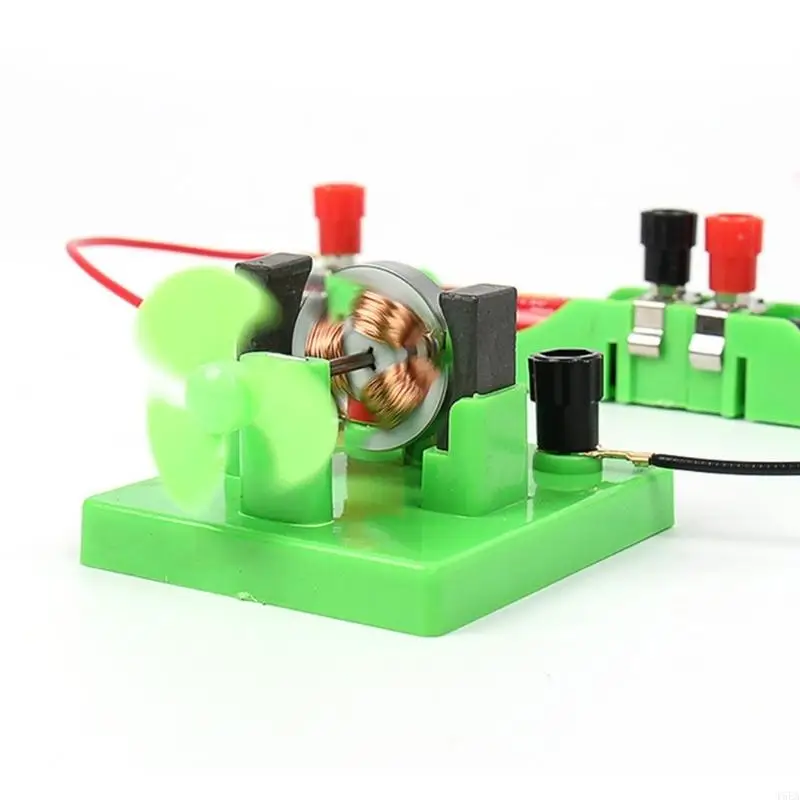 Open Type Electric Motor Fan Device Electromagnetism Experiment Circuit Accessory for Physics Teaching Demonstration