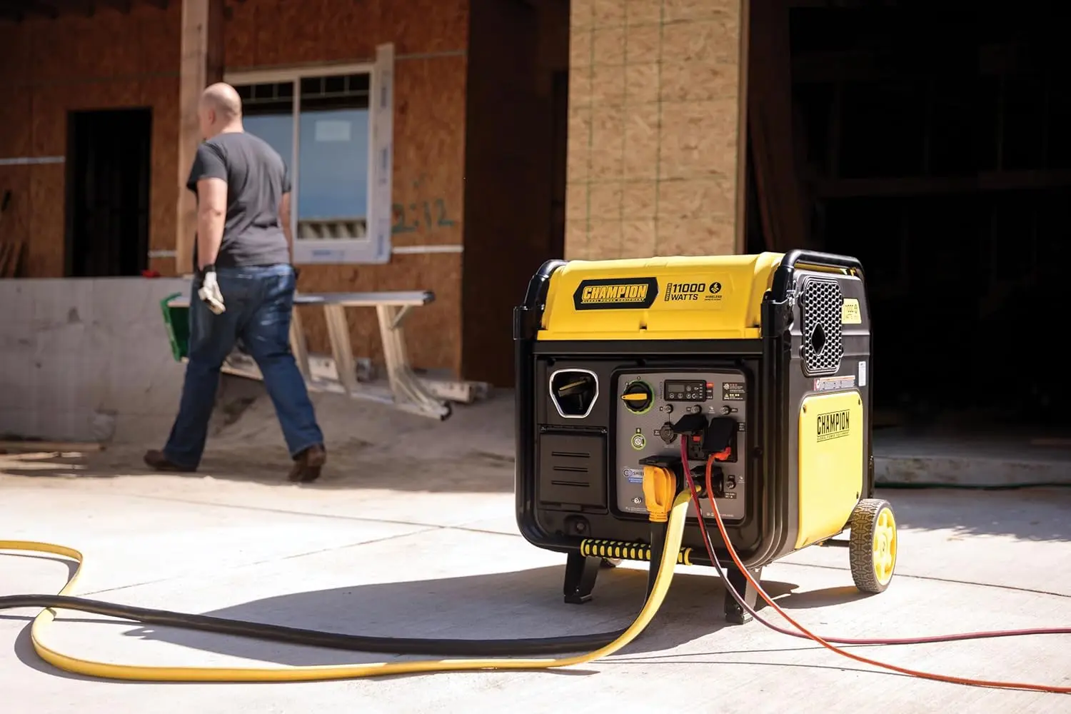 11,000-Watt Wireless Remote Start Home Backup Portable Inverter Generator with Quiet Technology and CO Shield