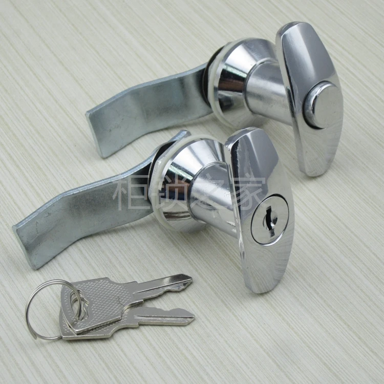 

Haitan lock MS302-1-2 handle lock MS305 control cabinet switch cabinet door lock 10pcs