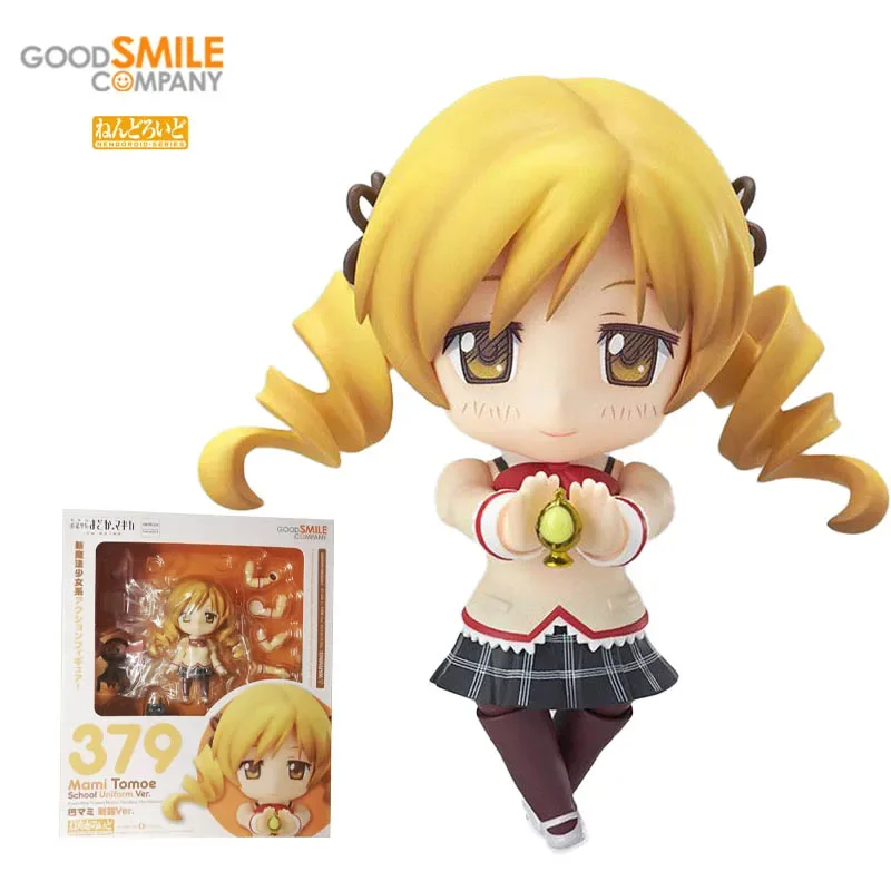 

GSC Good Smile NENDOROID 379 Charlotte Mami Tomoe PUELLA MAGI MADOKA MAGICA Uniform Ver PVC Action Figure Anime Model Toys Gift