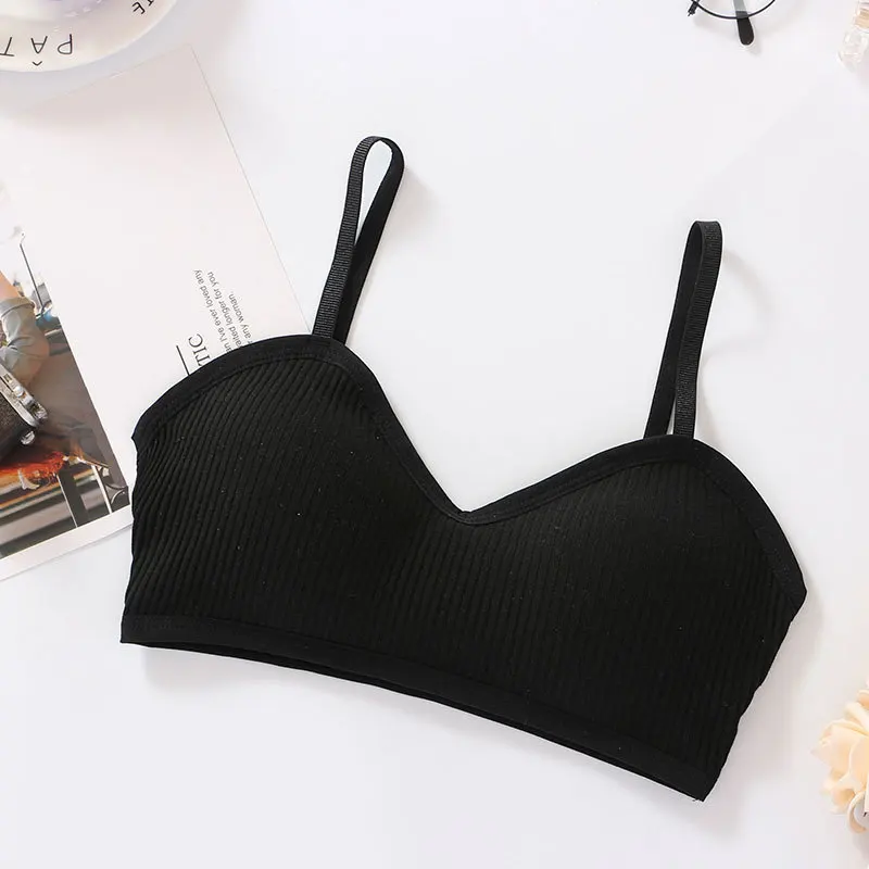 Women Lingerie Bra Threaded Women's Vest Padded Bras Female Underwear Push Up Bralette Wrap Top