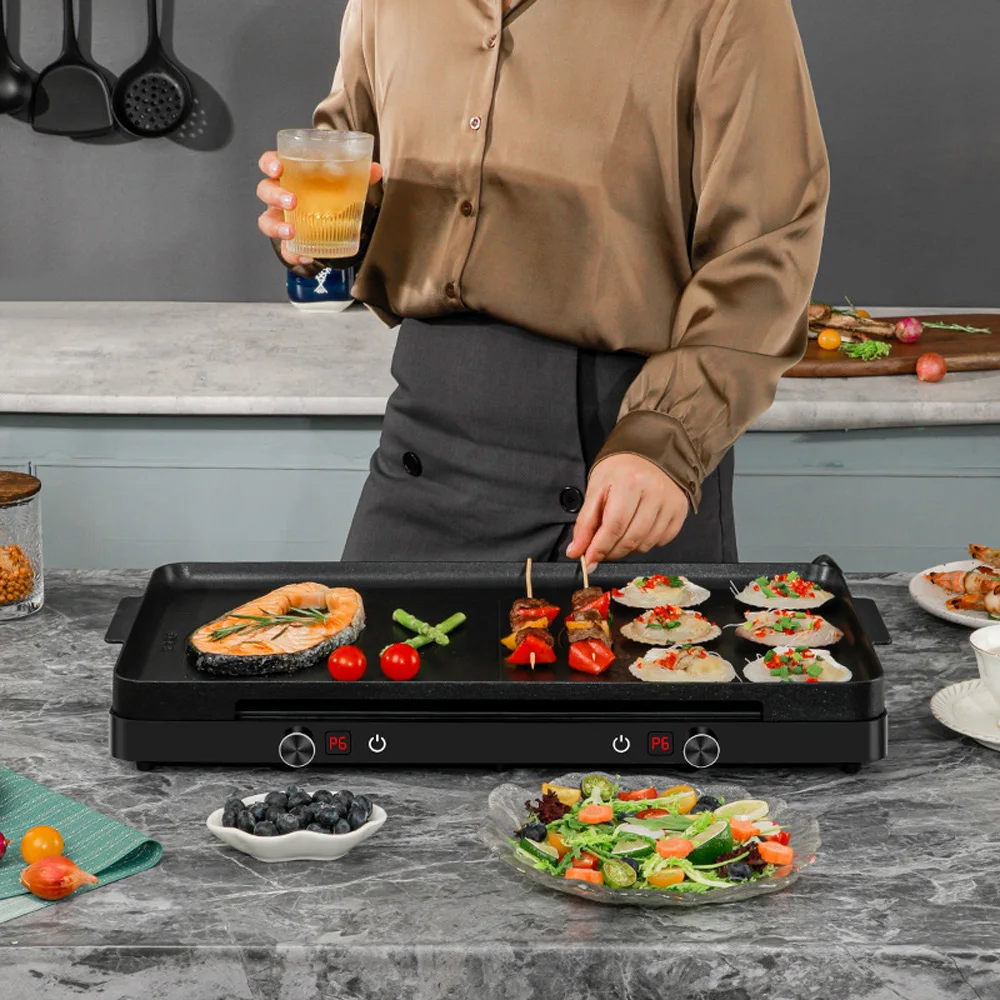 Household Induction Cooker Multifunctional Electromagnetic Cooker High -power Electric Baking Tray Grill Induction Hob