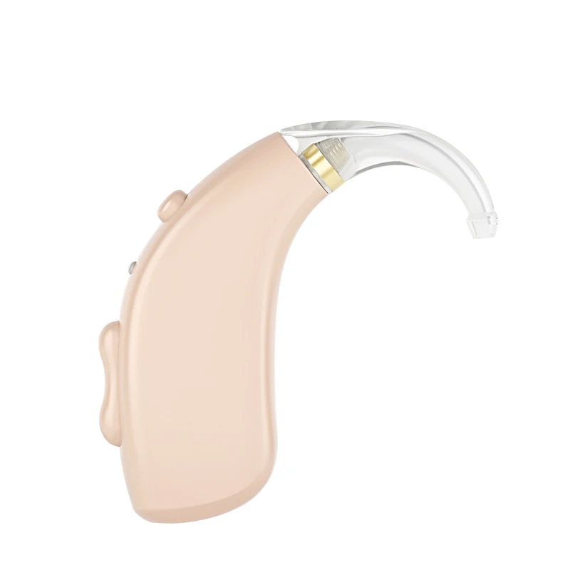 4-channel rechargeable digital hearing aids sound clear and noise-free 4
