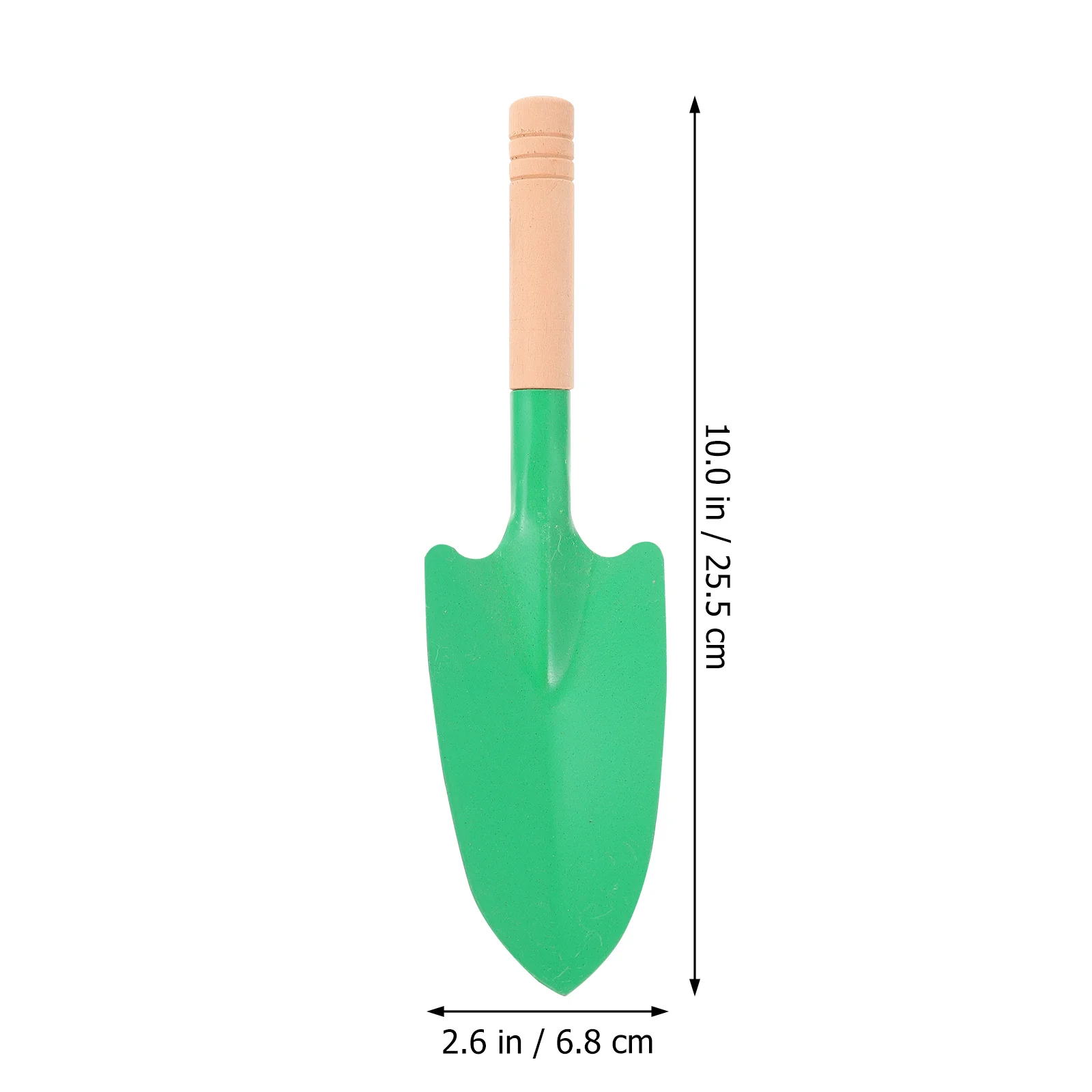 10 Pcs Wooden Handle Planting Spade Garden Shovels Gardening Tool Mini Spades Trowels