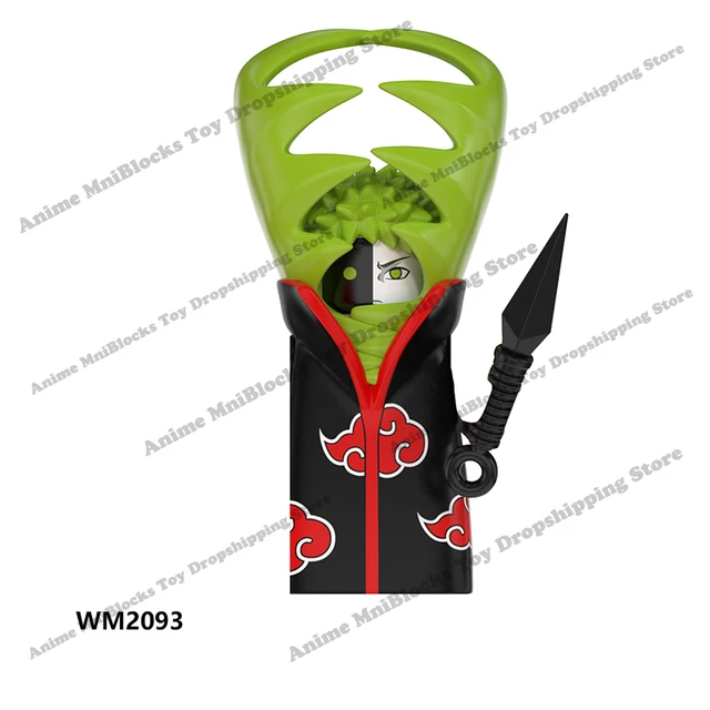 WM6105 WM6106 WM6107 WM6108 Naruto blocks Building Blocks Anime cartoon mini bricks action toy figures Naruto Bricks kids Gifts Clear