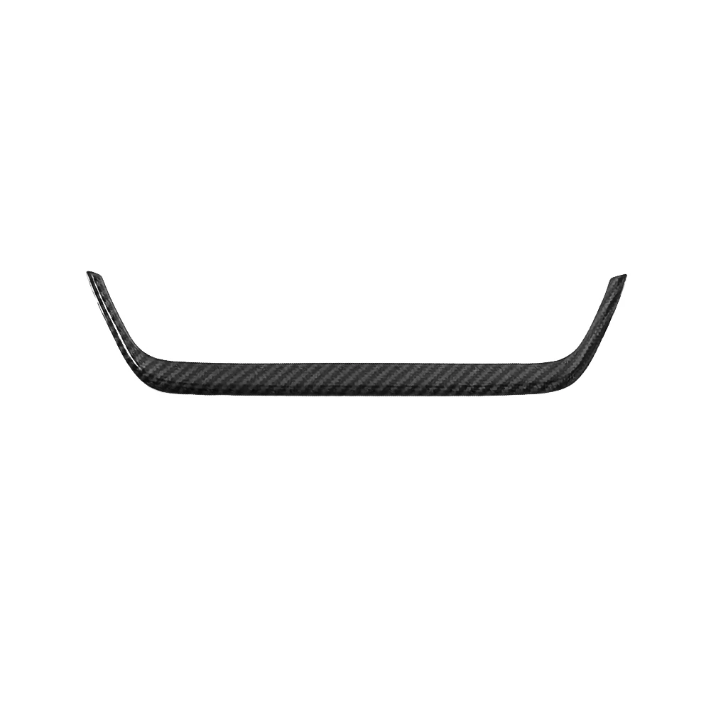 Car ABS Carbon Fiber Navigation Strip Cover Center Air Outlet Cover Trim for Toyota Corolla Hatchback 2019 2020