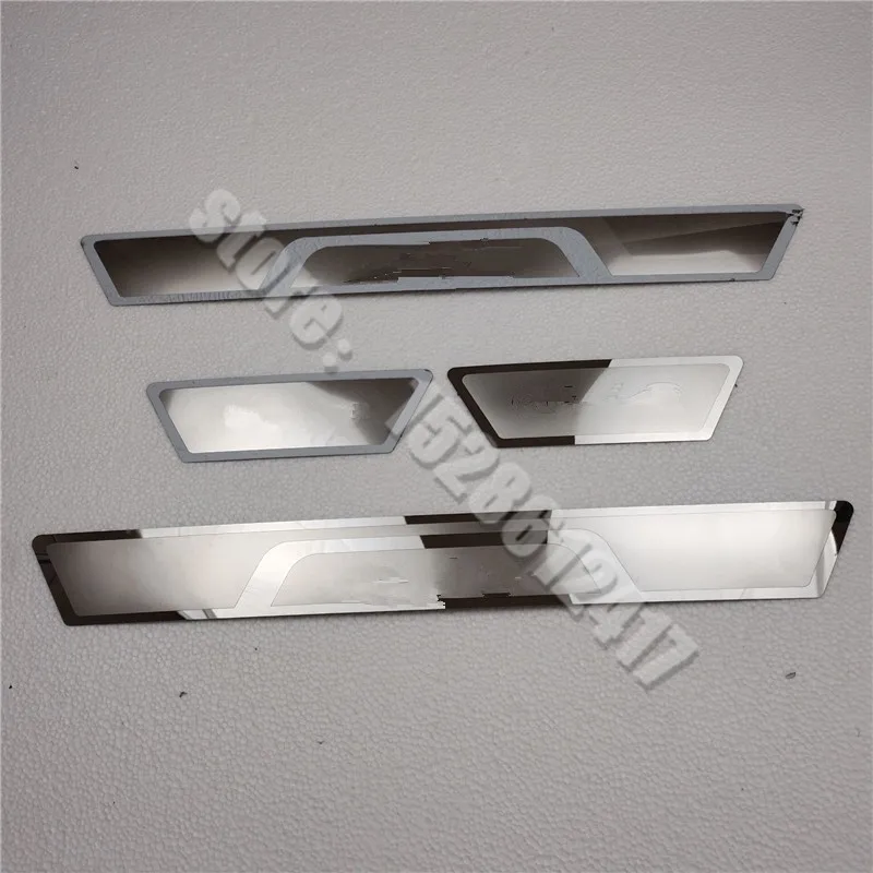

For Renault CLIO IV V CLIO 4 5 Grandtour 2014-2022 Door Sill Scuff Plate Guard Kick Pedal Sticker Welcome Pedal Car Accessories
