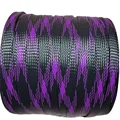 Purple and black
