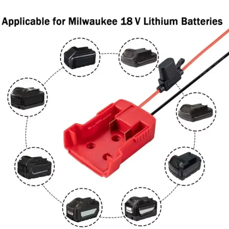 18V Igniter Jump Starters Car And Motorcycle Lithium Battery Emergency Power Supply For Makita For DeWalt Milwaukee