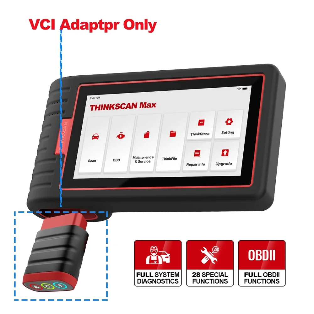 Thinktool Pro Bluetooth 車両スキャナー,OBD2,Vciアダプタ