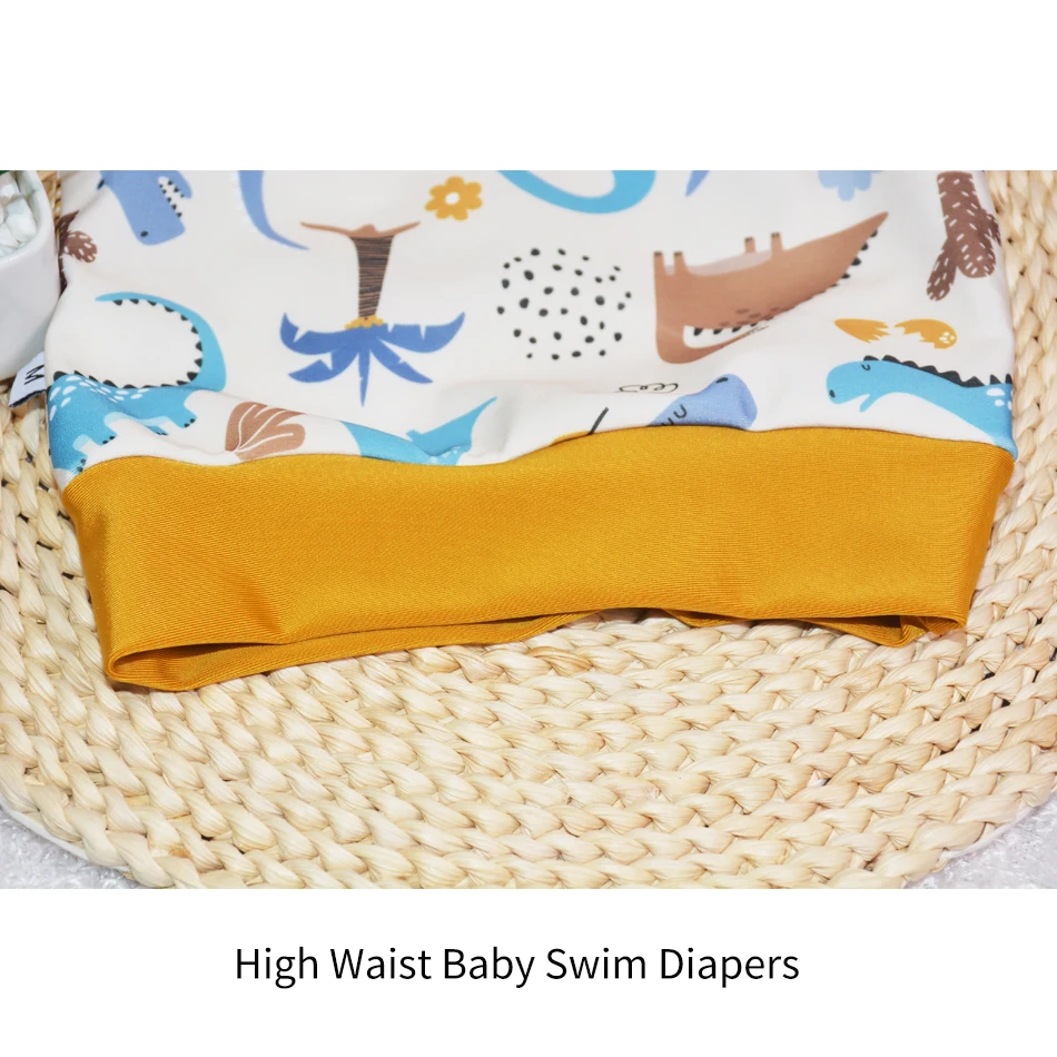 Leakproof Swimming Diaper Newborn Baby High Waist Washable Sunproof Baby Swimwear Cloth Nappys waterproof diapers cloth diapers swim diaper