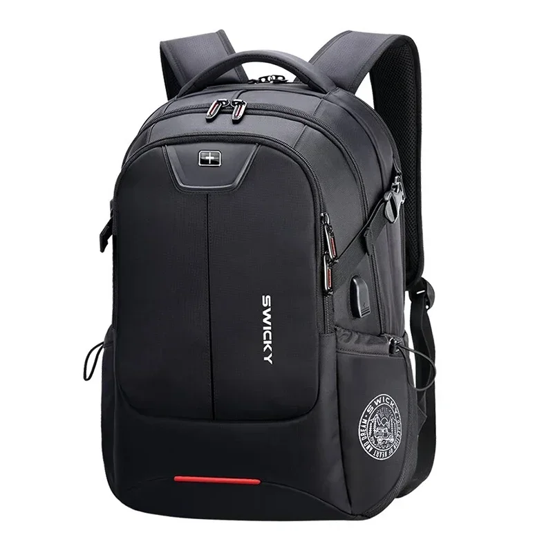 New Men's Business Shoulder Bag Expandable USB Port Multifunctional Backpack Waterproof Computer Bag Travel Shoulder Bag mochila