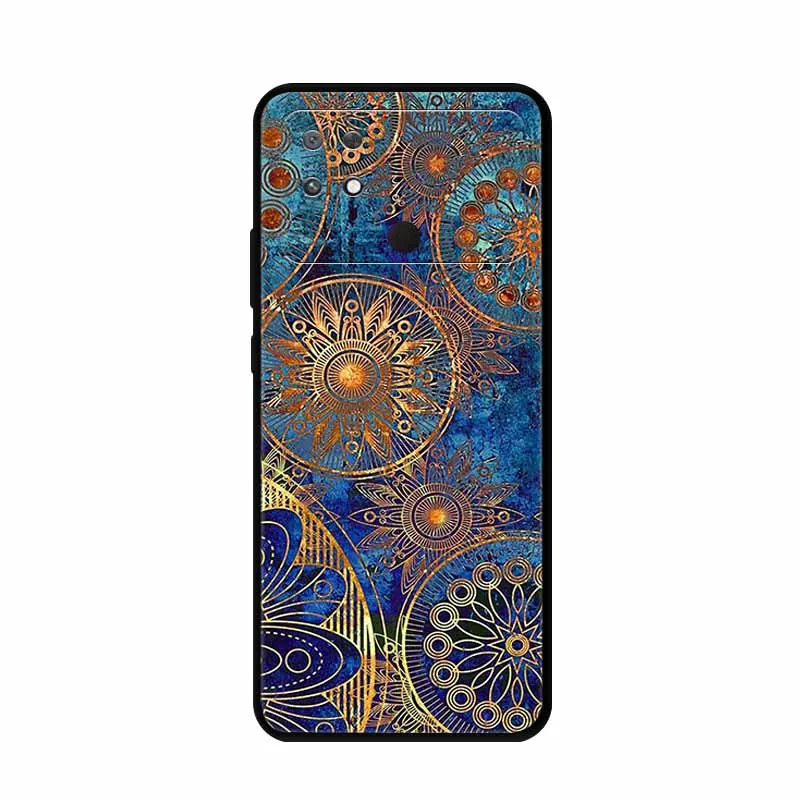 Stylish Soft TPU Silicone Back Cover for Xiaomi Poco C40 - Fashionable Protection Bumper Case