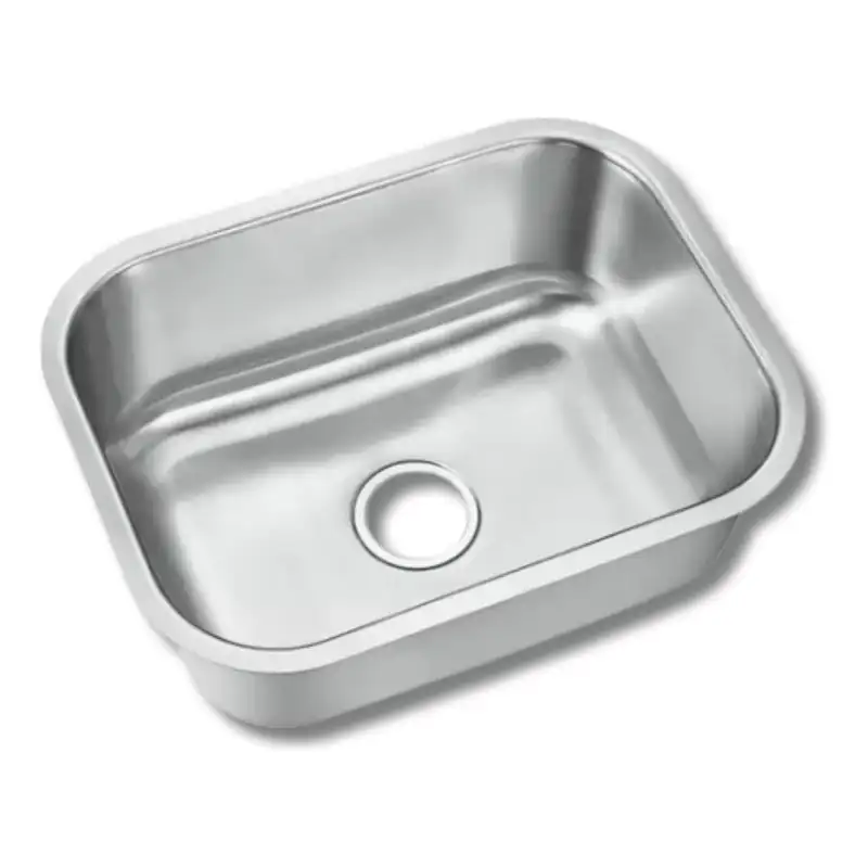 Fregadero Tarja para Cocina Una Tina Submontar de Acero Inoxidable Calibre 18