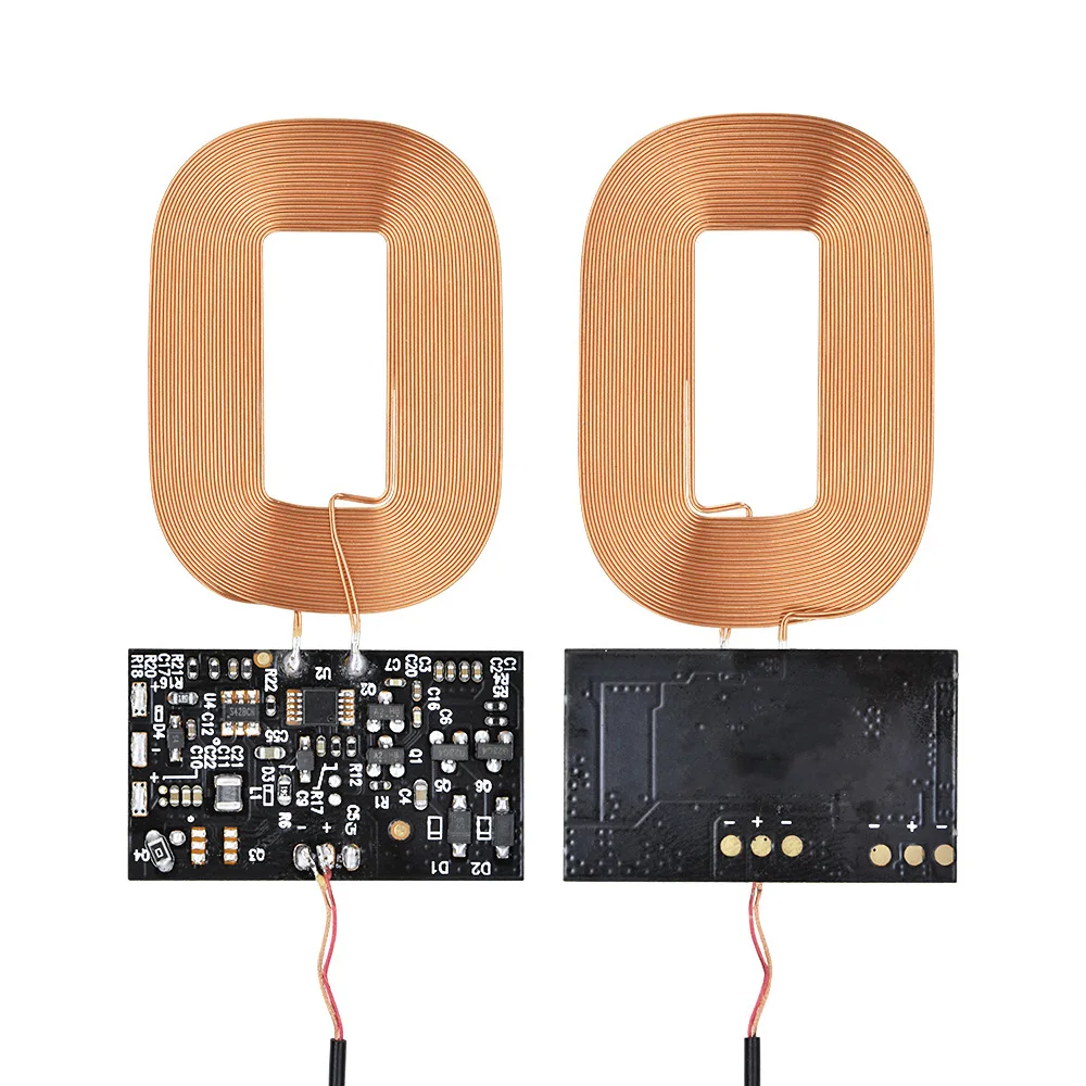 DIY für Qi Standard Drahtlose Lade Spule Empfänger Modul Platine DIY Spule Für Telefon Für Batterie 5V 1A schnelle Schnelle Ladegerät