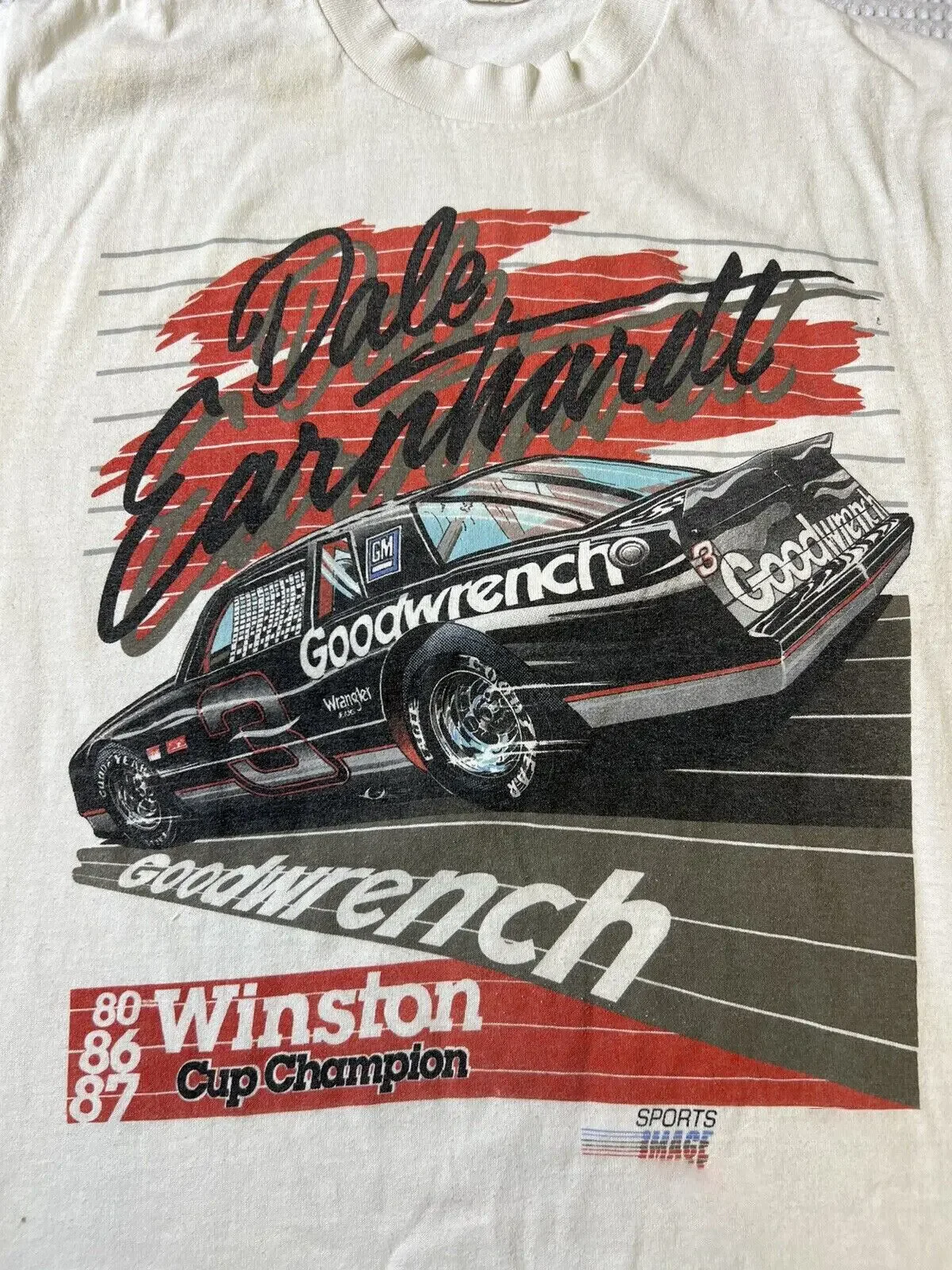 

Новинка, гоночная футболка 80s с редким Дэйлом Earnhardt 1987, семейная футболка S 235XL 2D1 с длинным или коротким рукавом
