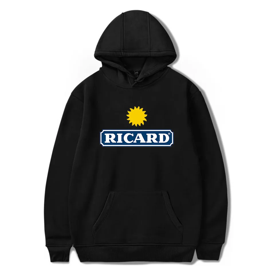 

RICARD Hoodie Men women Sweatshirts boys girls RICARD pullover Clothes Funny Teens Couple Hoodies Unisex Casual Streetwear