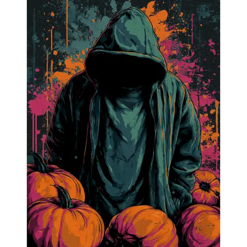 SDOYUNO DIY Painting By Number Handpainted Paintings Witch On Canvas Gift Pictures By Numbers The devil Halloween Home Decor - Image 7