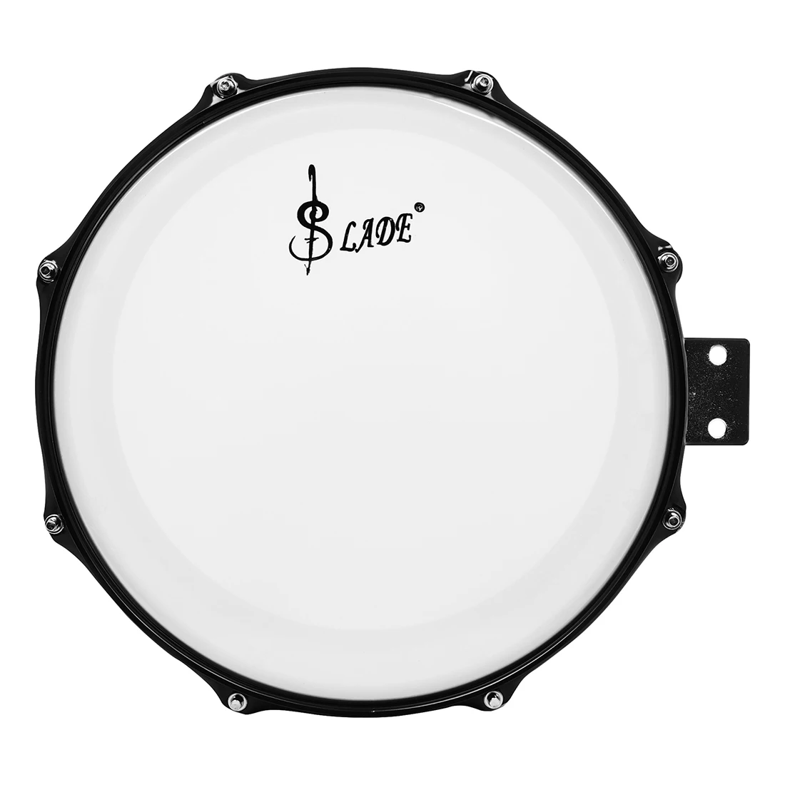 SLADE Timbales Drum Set 13&times;8 14&times;8 Black Two Pack with Cowbell Outstanding Tone Classic Finish Strong Durability for beginners
