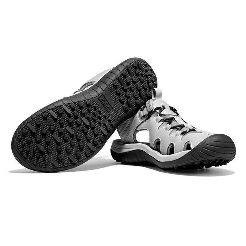 

Summer New Outdoor Golf Sandals Men Breathable Golf Shoes Slip Resistant Sports Sneakers Outdoor Spikes Golf Athletic Shoes