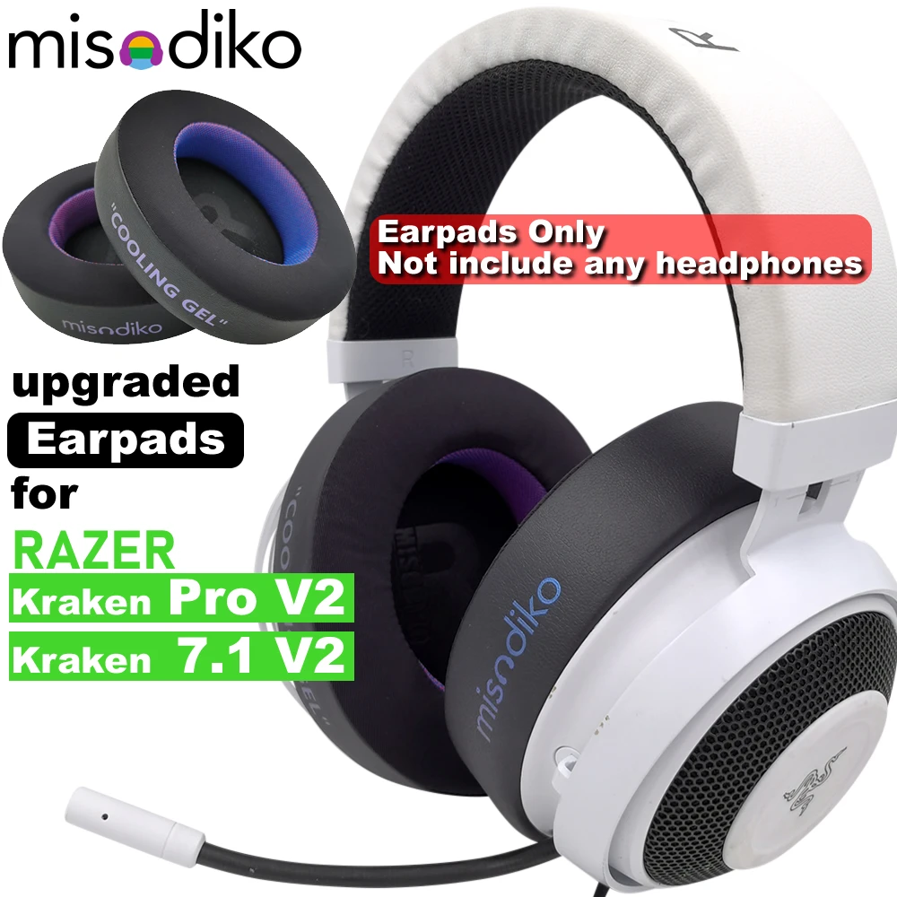 Gespecificeerd onthouden Gepensioneerde Replacement Ear Cushions Razer Kraken Headsets - Cooling Gel Ear Pads  Replacement - Aliexpress