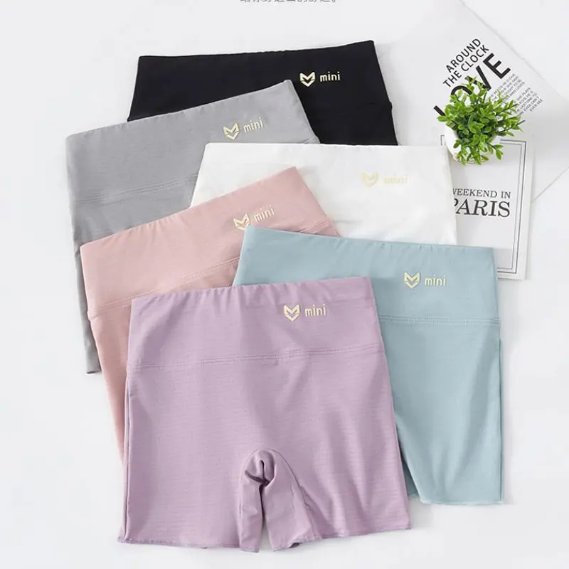 Kids shorts kids trousers Girls Shorts Summer Ice Silk Safety Pants Kids Children's Bottom Anti Glare Teenager Trousers Sports Running Clothing