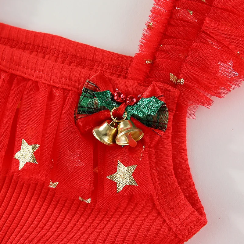 Girls Tulle Christmas Dress – Holiday Sparkle Edition