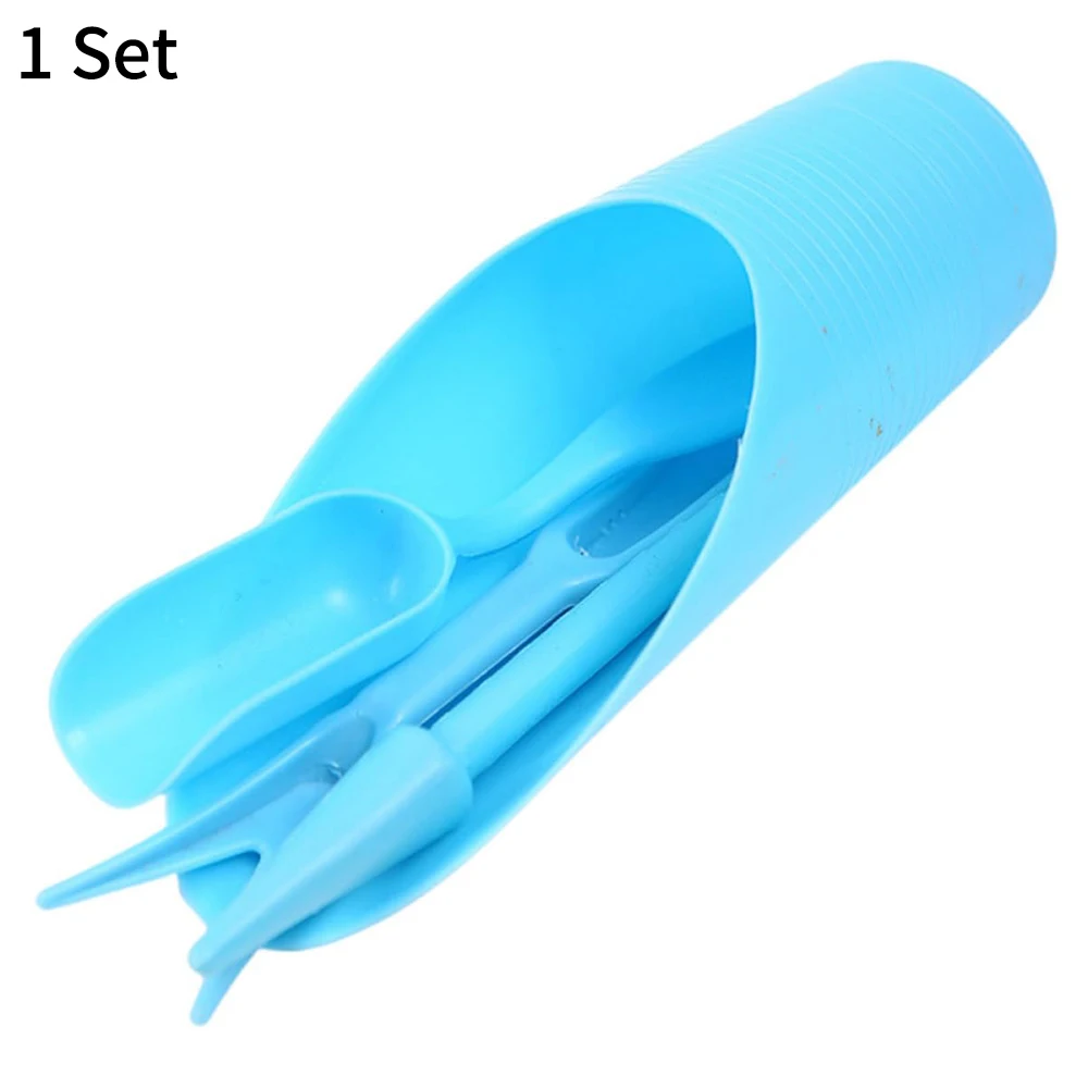 4-Piece Durable Plastic Mini Garden Planting Tool Set