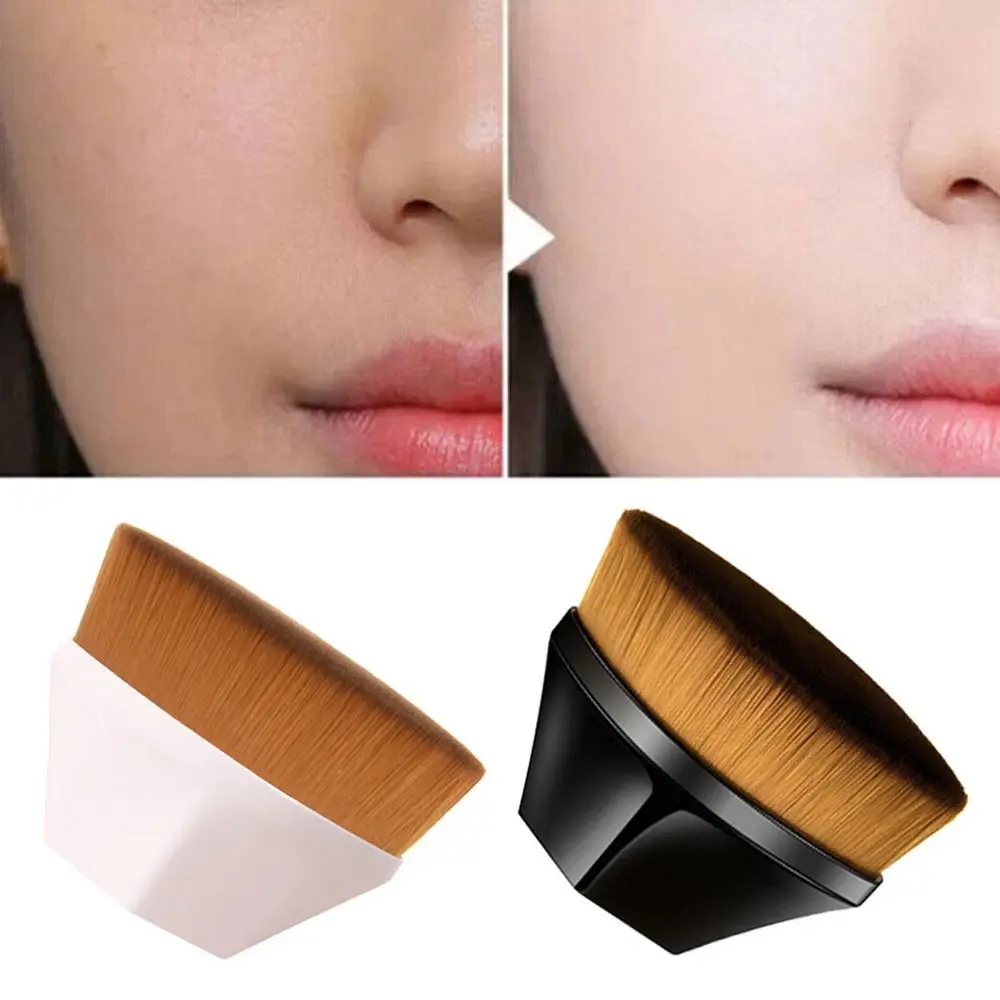 

Kabuki Face Blush Foundation Makeup Brush for Blending Liquid Cream Makeup Tool Foundation Brush Flat Top Makeup Brushes Women