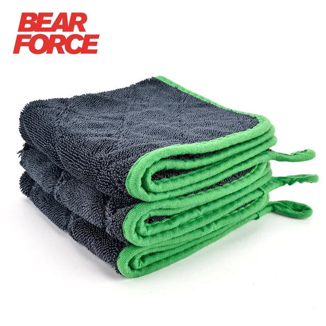 Captain's Car Care The Kraken Drying Towel - 30"x40" 1300 GSM, Streak-Free For Trucks & SUVs, Ceramic Coating Safe