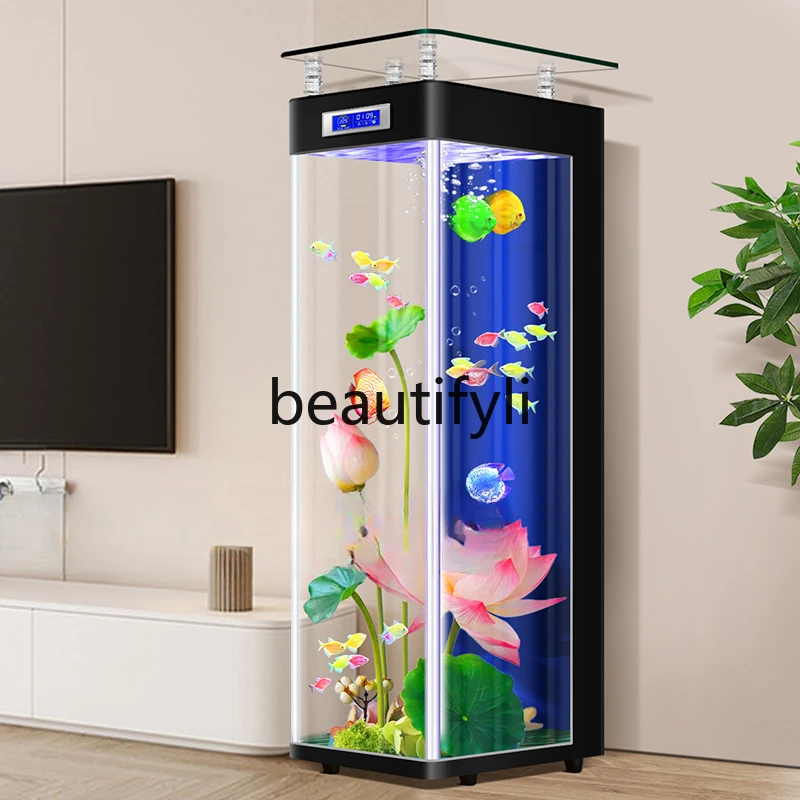 Floor-to-Ceiling Ecological Fish Tank 2