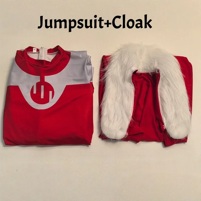 Invincible Thragg Cosplay Costume Jumpsuit with Cloak - Image 3
