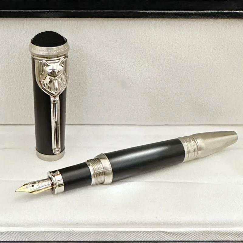 MB Limited Luxury Edition Rudyard Kipling Fountain Ink Ballpoint Rollerball Pens Writing Gift Stationery With Wolf Head Design