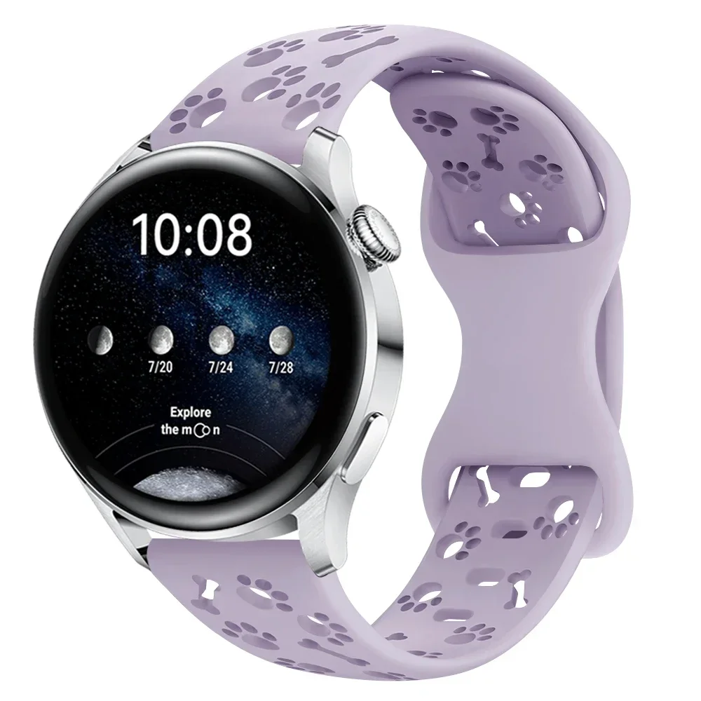 Versatile Silicone Watch Strap - Available in 18mm, 20mm, 22mm Sizes