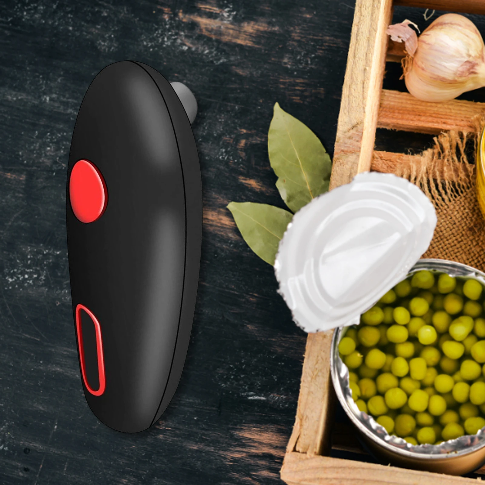 Electric Can Opener Automatic Battery Powered Mini Automatic Bottle Opener  Kitchen Tools Handheld Portable Lid Opening Gadgets - AliExpress