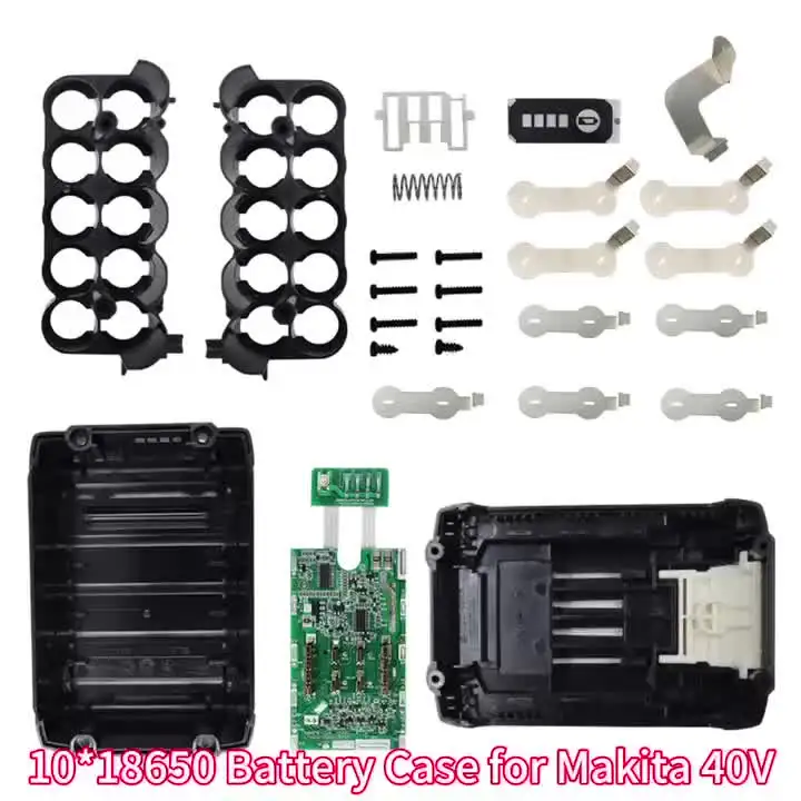 マキタ用回路基板ハウジング,リチウム電池ケース,PCB保護,bl4040