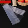 PE Long Shape Clear Zip Lock bags Rectangle Plastic Thick Packaging Pouches Strip zipper reclosable Slender Thick package bags 3
