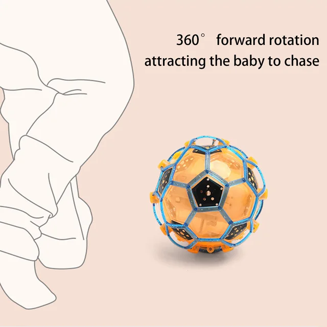 1PC Children Crazy LED Light Electric Dance Music Football Bouncy Ball Toys Luminous Football Toy For Boys Girls 2