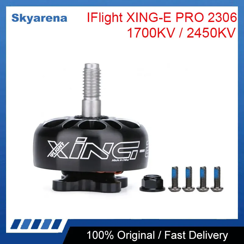 Brushless Motor IFlight XING-E PRO 2306 Brushless Motor 2450KV 4S 1700KV 6S for FPV Freestyle 5inch Drones DIY Parts