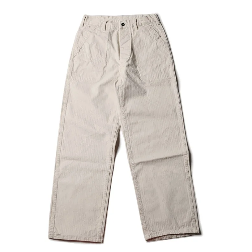 Bronson 1940s USN HBT Deck Pants Vintage Style Men's Workwear