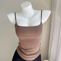 Camis pour femmes, différentes couleurs, Sexy, décontracté, Simple, assorti à tout, mode dames, tempérament Ins d'été classique, Style coréen Ulzzang 3