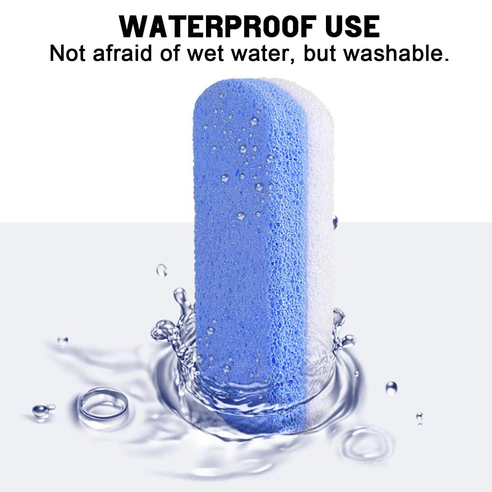 Foot Pumice Stone Double-sided Foot Sanding Block Dead Pedicure Calluses Manicure Block Grinding Feet Hands Skin Nails Remo foot file foot scrubber pedicure tool