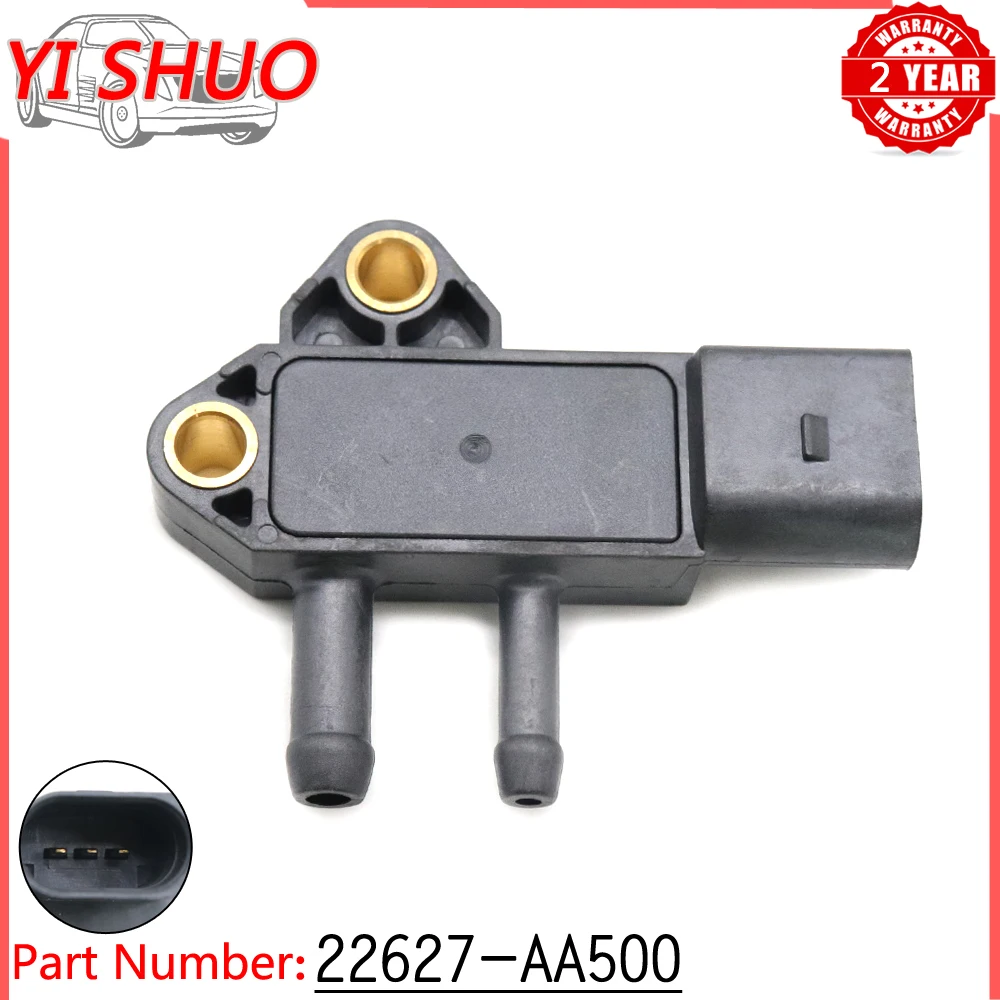 Car Egr Exhaust Dpf Differential Pressure Sensor 22627-Aa500 For Subaru Forester 2.0L 22627Aa500 41Mpp12